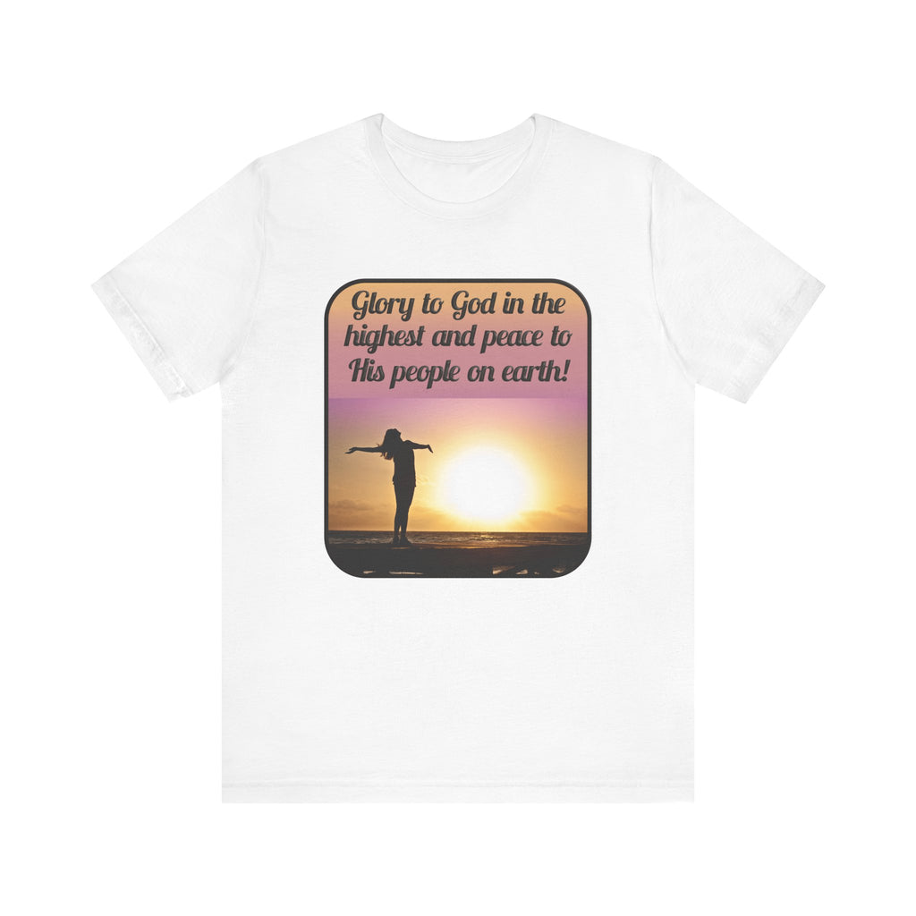 Glory to God - woman